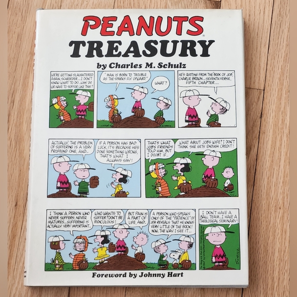 1st Edition Peanuts Treasury Hardcover Vintage Book